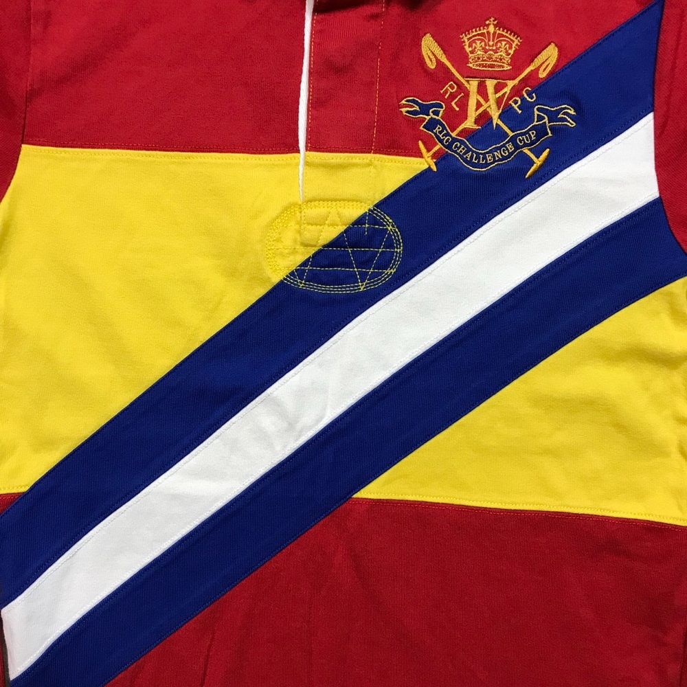 VTG RALPH LAUREN IV RLC CHALLENGE CUP Rugby Sz M - Picture 5 of 7